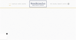 Desktop Screenshot of missionmatthewsplace.com